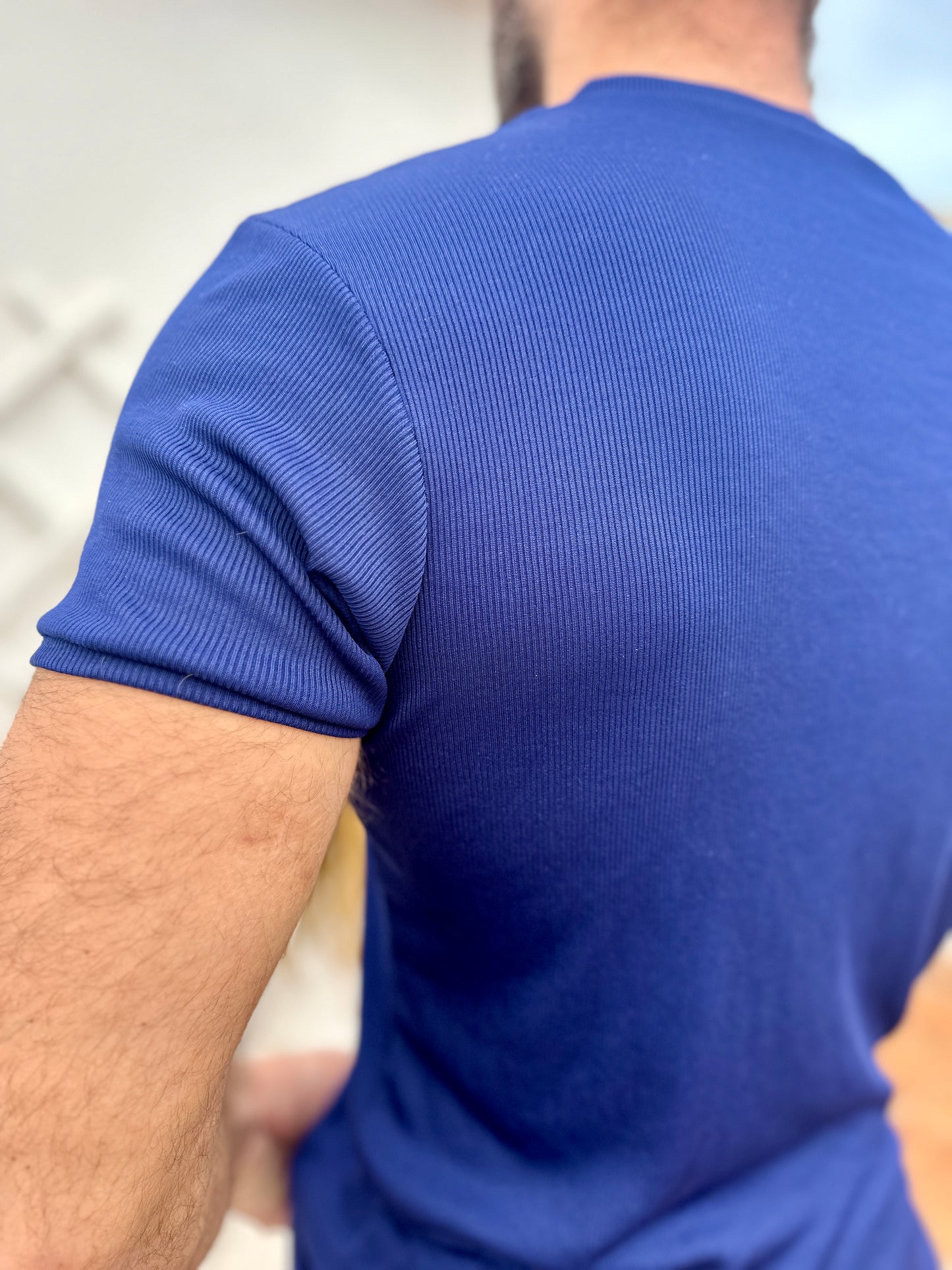 Dark blue tee