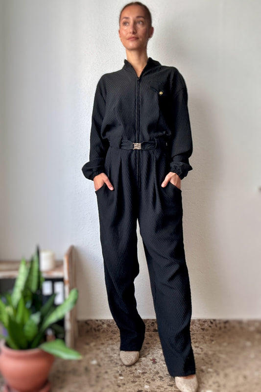 Black jumpsuit