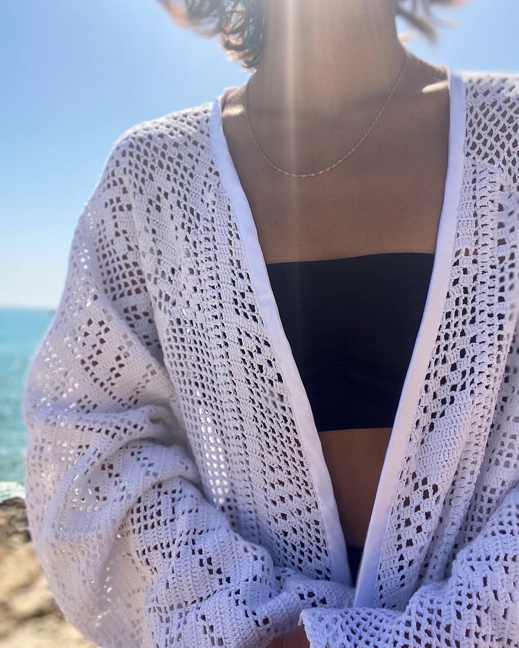 White Lace Coat