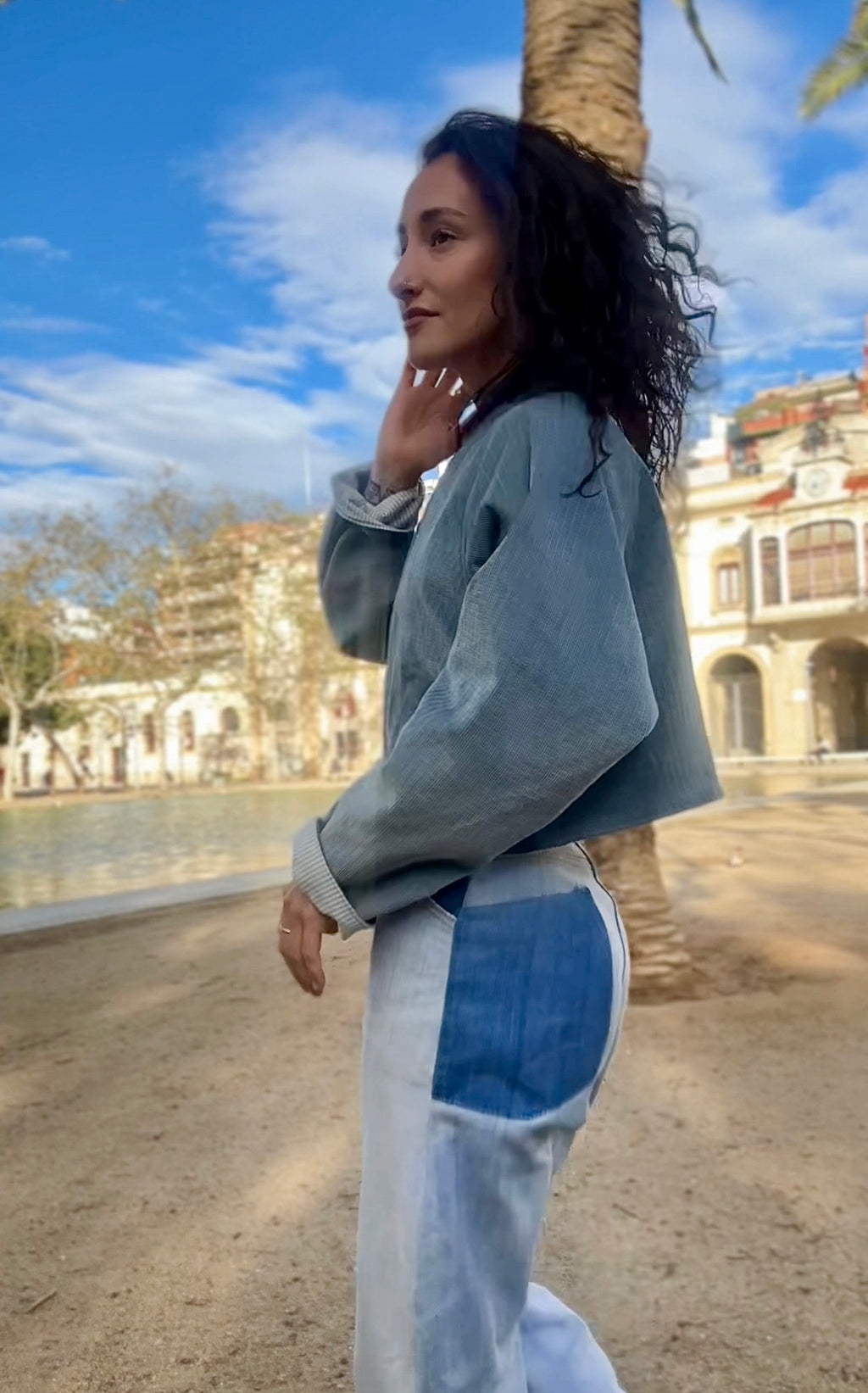 Cropped jacket