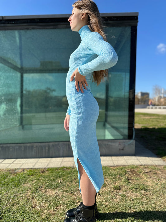 Turtleneck dress