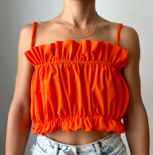 Orange top