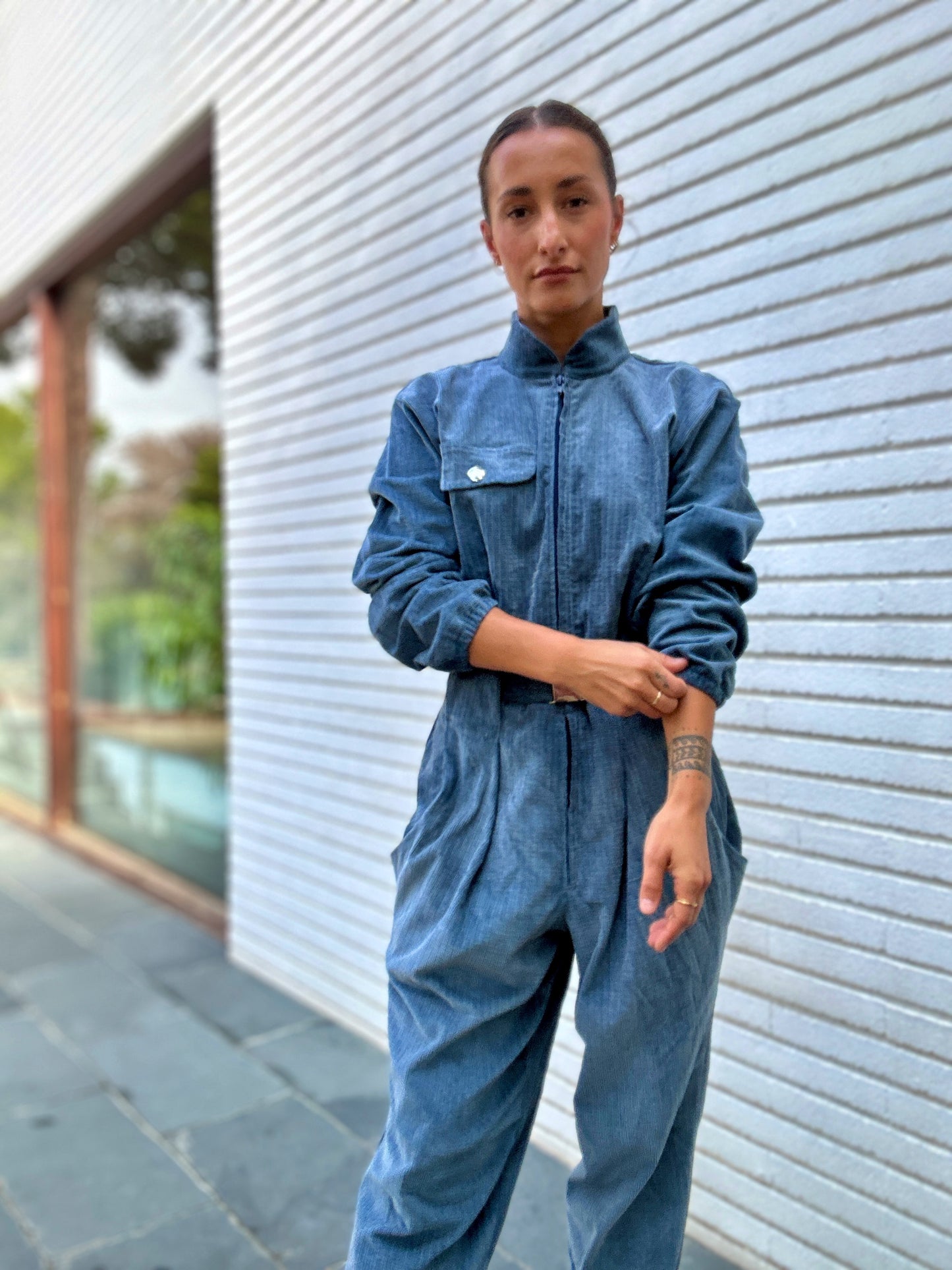 Blue Jumpsuit