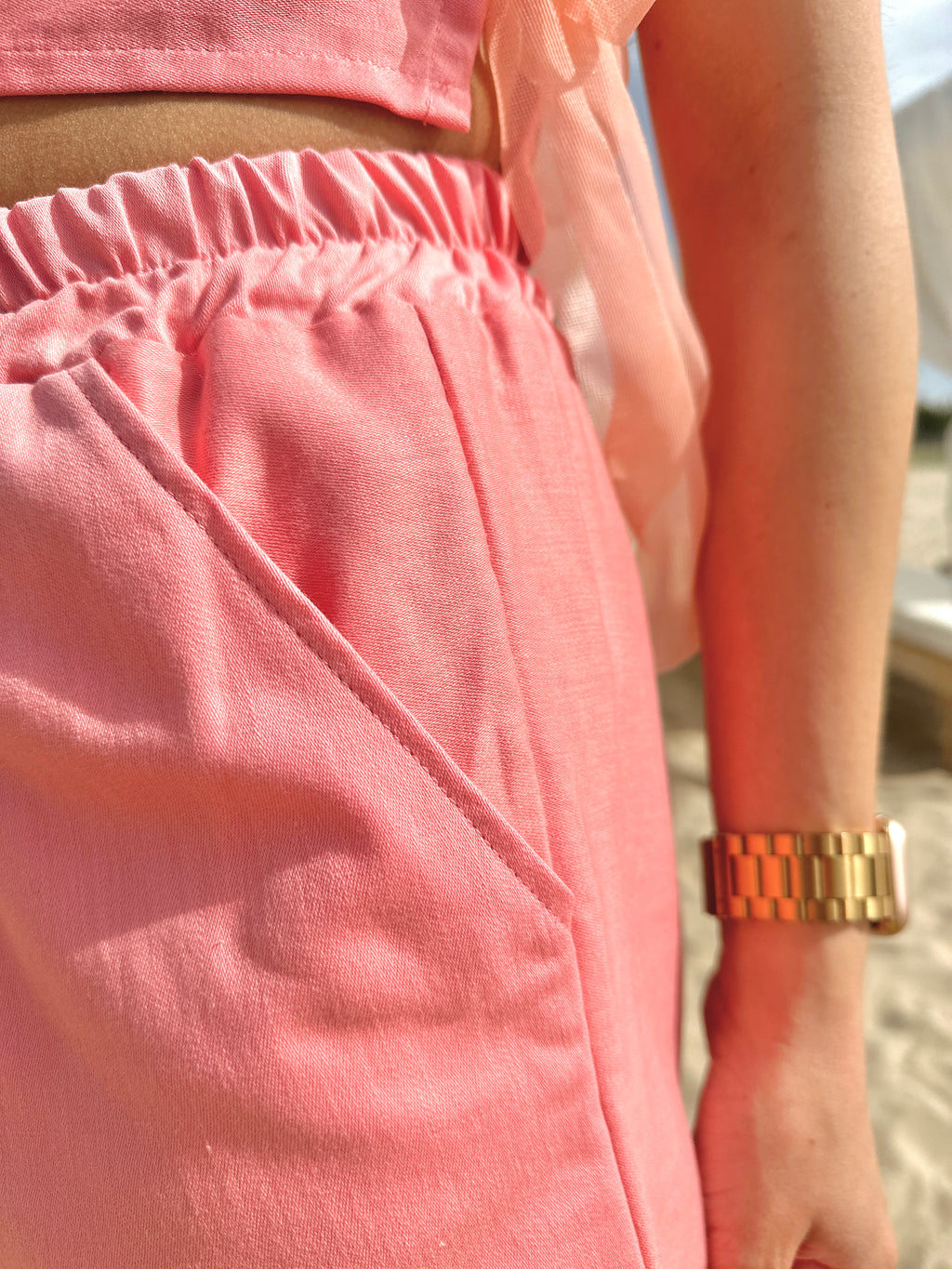 Coral matching set