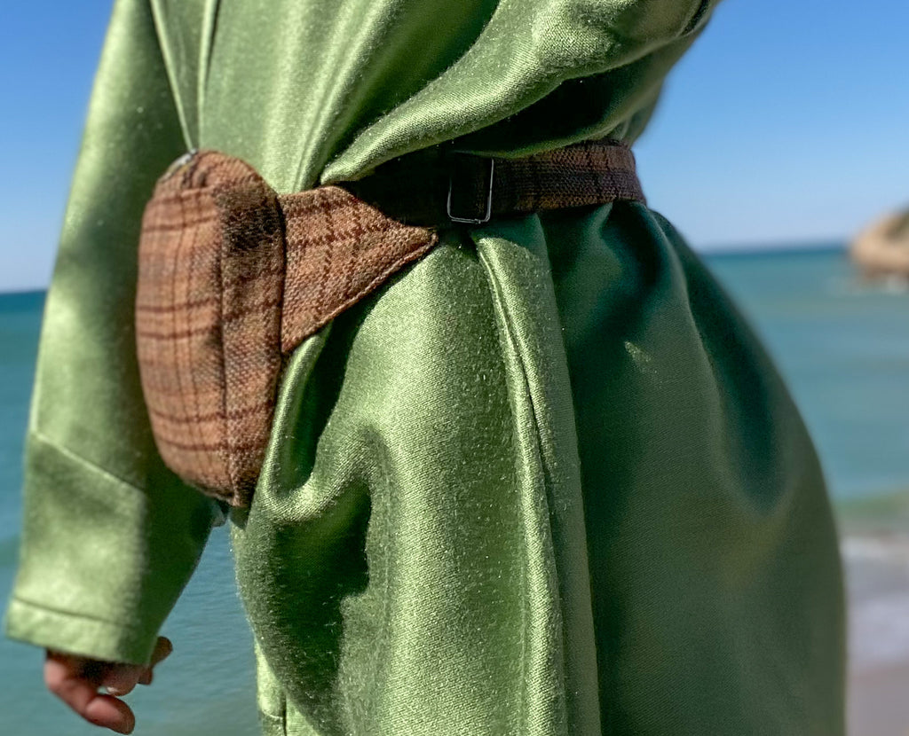 Brown Tartan Bag