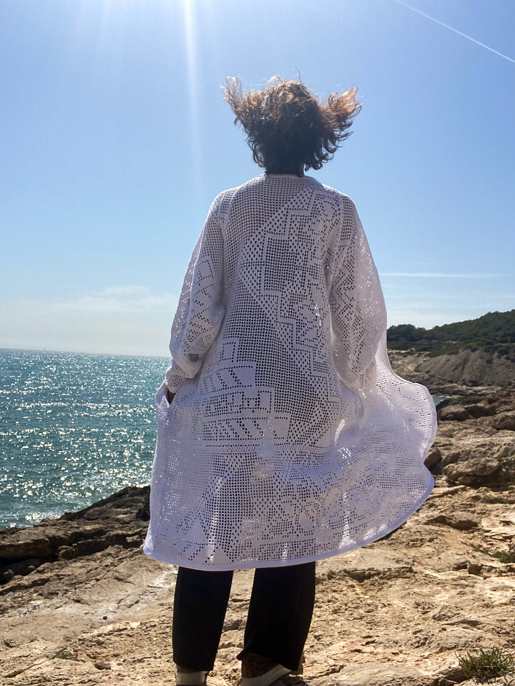 White Lace Coat